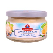 "SANTA BREMOR" UŽTEPĖLĖ SU IKRAIS 180G ( CAPELIN CAVIAR CREAM)
