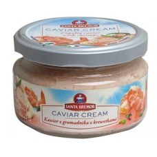 "SANTA BREMOR" UŽTEPĖLĖ SU IKRAIS 180G (CAVIAR CREAM WITH SHRIMPS)