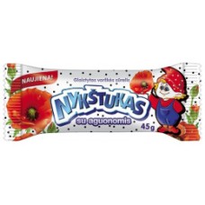 Nykstukas  Glazed curd bar with Poppy seeds 45g