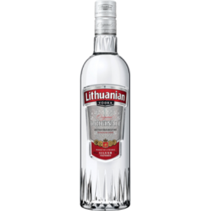VODKA "LITHUANIAN ORIGINAL SILVER" 40% ALC. 0.7L