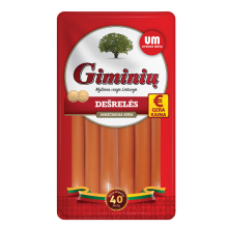 Utenos Mesa - Giminiu Frankfurters 860g