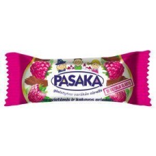 Pasaka -  Glazed curd cheese with raspberries 40g