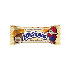Nykstukas Glazed curd bar with Caramel 45g