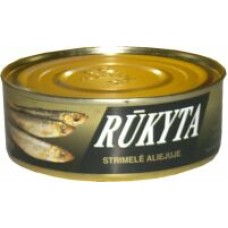 Smoked Baltic Herring in oil 240g