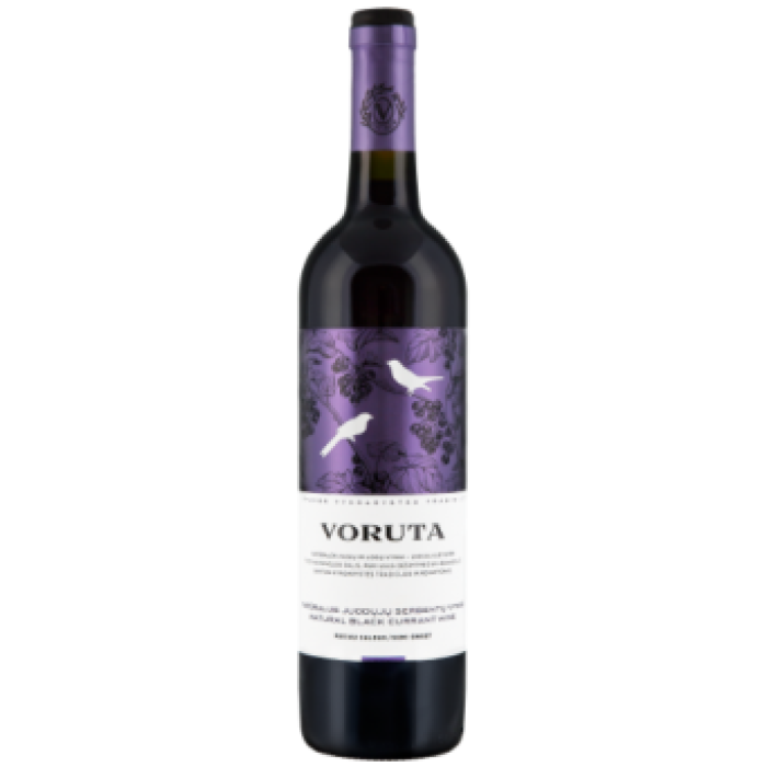 VORUTA Blackcurrant Natural Wine 0.75L x 12 per ca
