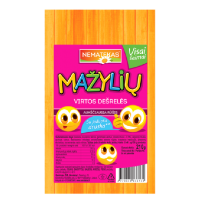 Nematekas - Mazyliu Sooked Sausage 210g