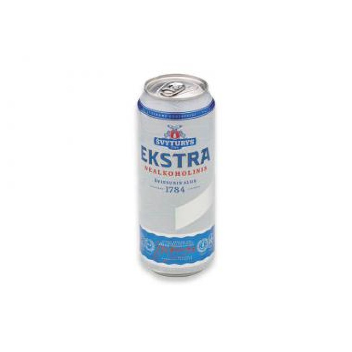 Svyturio Extra Non alcoholic 0.0, 0.5 l
