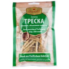 Dried And Salted Pacific Cod Strips With Sesame, I