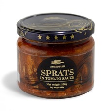 Sprats in Tomato Sauce in Glass 250g