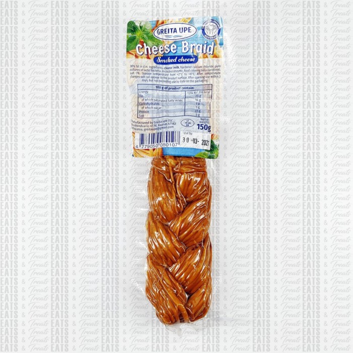 Greita Upe - Cheese Braid Smoked 150g