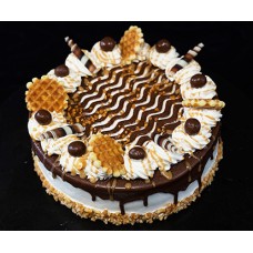 AB - Snickers Cake square